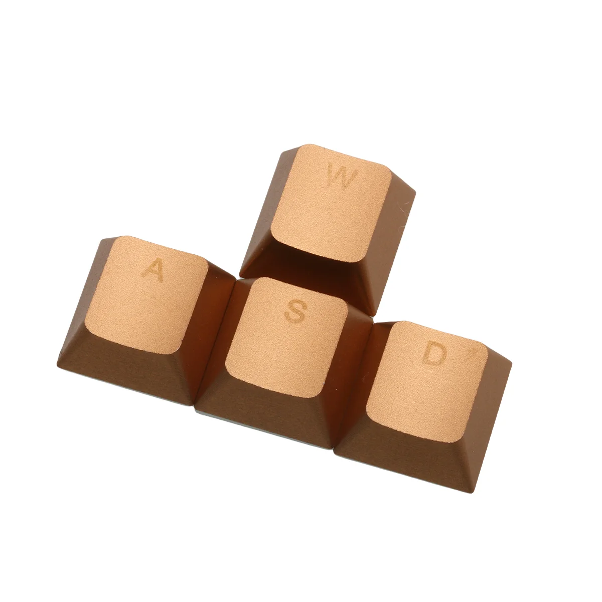 Metal Keycaps com Cnc Anodização Direção Transparente Lavável Alumínio Liga Teclado Mecânico