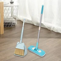 Children Housekeeping Cleaning Tools Mini Broom and Dustpan Mop Set Pretend Play for Preschool Kids Housekeeping Role Play Sets 1