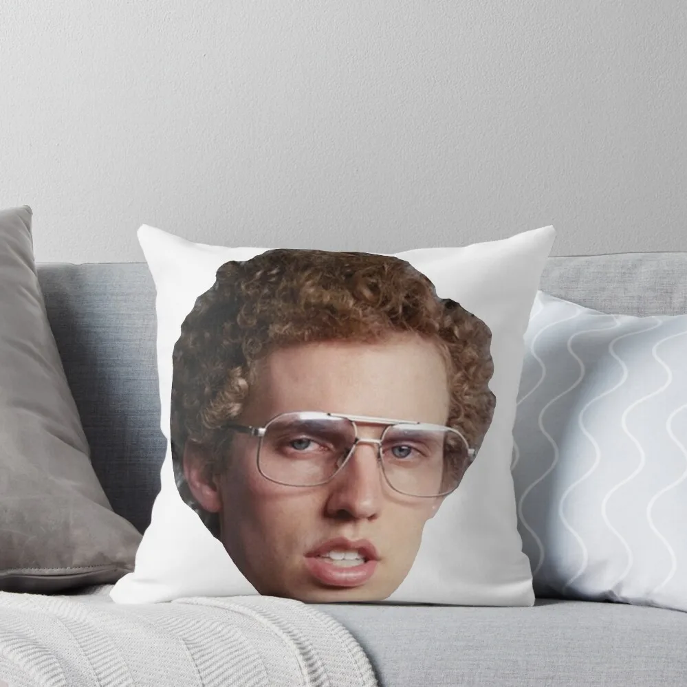 

Napoleon Dynamite's Face Throw Pillow Pillow Case Christmas Pillows Aesthetic Luxury Pillow Case covers for pillows