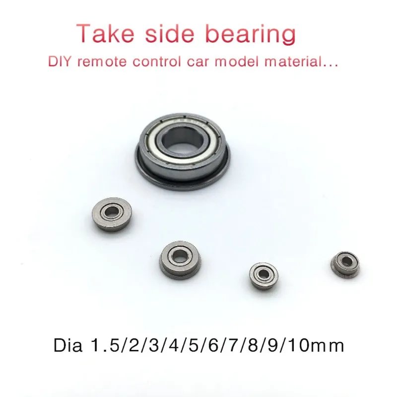 

1PCS Take Side Bearing,Raider Buggies Bearing,DIY Remote Control Car Model Material,Flange Bearing,Dia 1.5/2/3/4/5/6/7/8/9/10mm