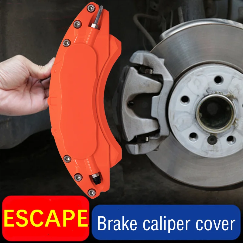 

For Ford Escape Car Brake Caliper Cover Aluminum Metal Fit 2.0T EcoBoost 245 2020