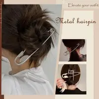 New Women Headwear Hair Accessories Fashion Large Size Safety Pins Hair Forks Hair Accessories Hair Clip