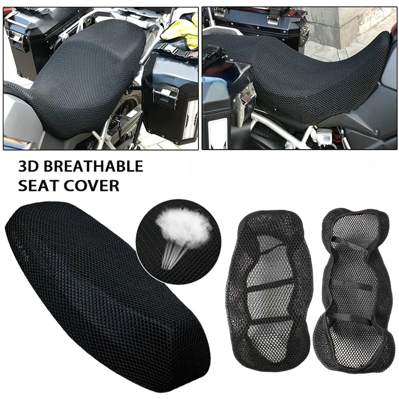 Coprisedile Moto In Rete 3D Antiscivolo E Traspirante | Universale Per Scooter, Ciclomotori | Impermeabile E Comfortevole - Foto 5
