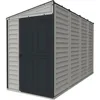 Resin Outdoor Garden Lean to Storage Shed with Foundation Kit 3