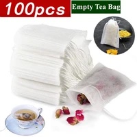 100Pcs Empty Tea Bags String Bags 1