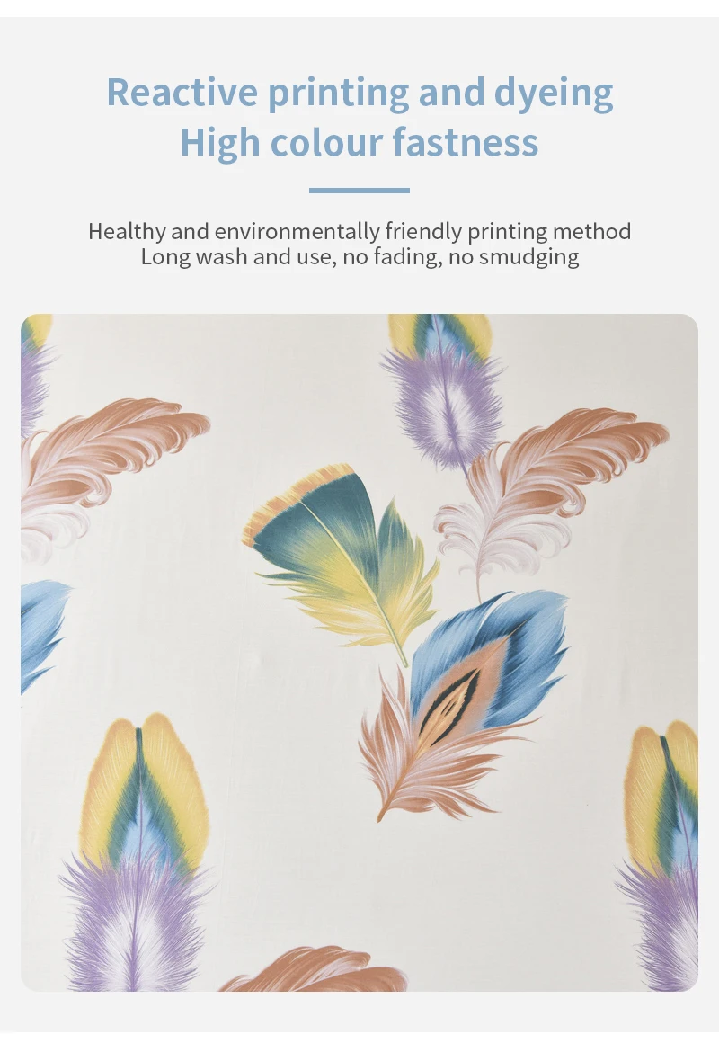 Title 7, Jogo de lençol e capa de edredom de algodão plu...