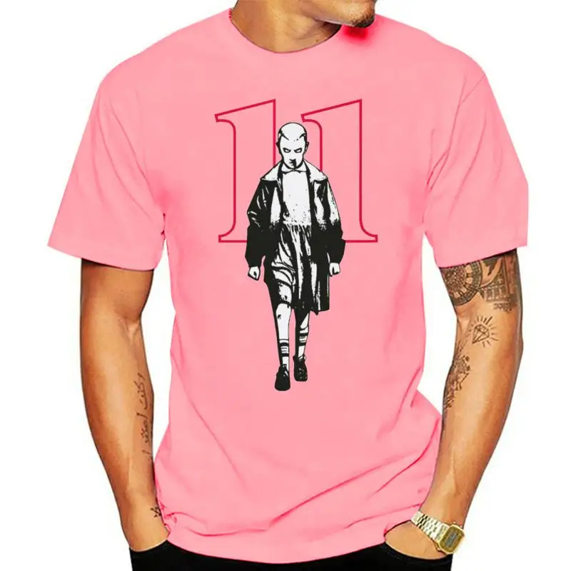 thumbnail image 1 of Stranger Style Pop Culture Things Eleven Cosplay Men'S T-Shirt Size S-Xxl Custom Print Tee Shirt, 1 of 5