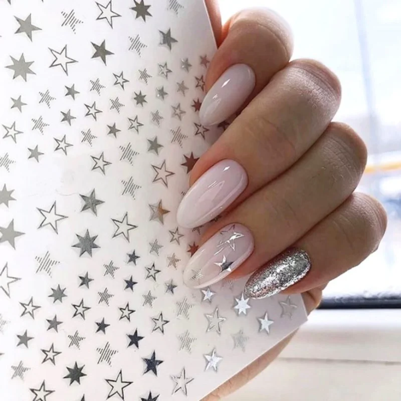 

Delysia King 1 sheet Pentagram Nail Art Sticker