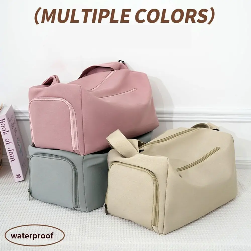 with shoes Compartment Sports Gym Bag Handheld Large Capacity Fitness Bag Lightweight Waterproof Yoga Sport Bag Storage Bag 4