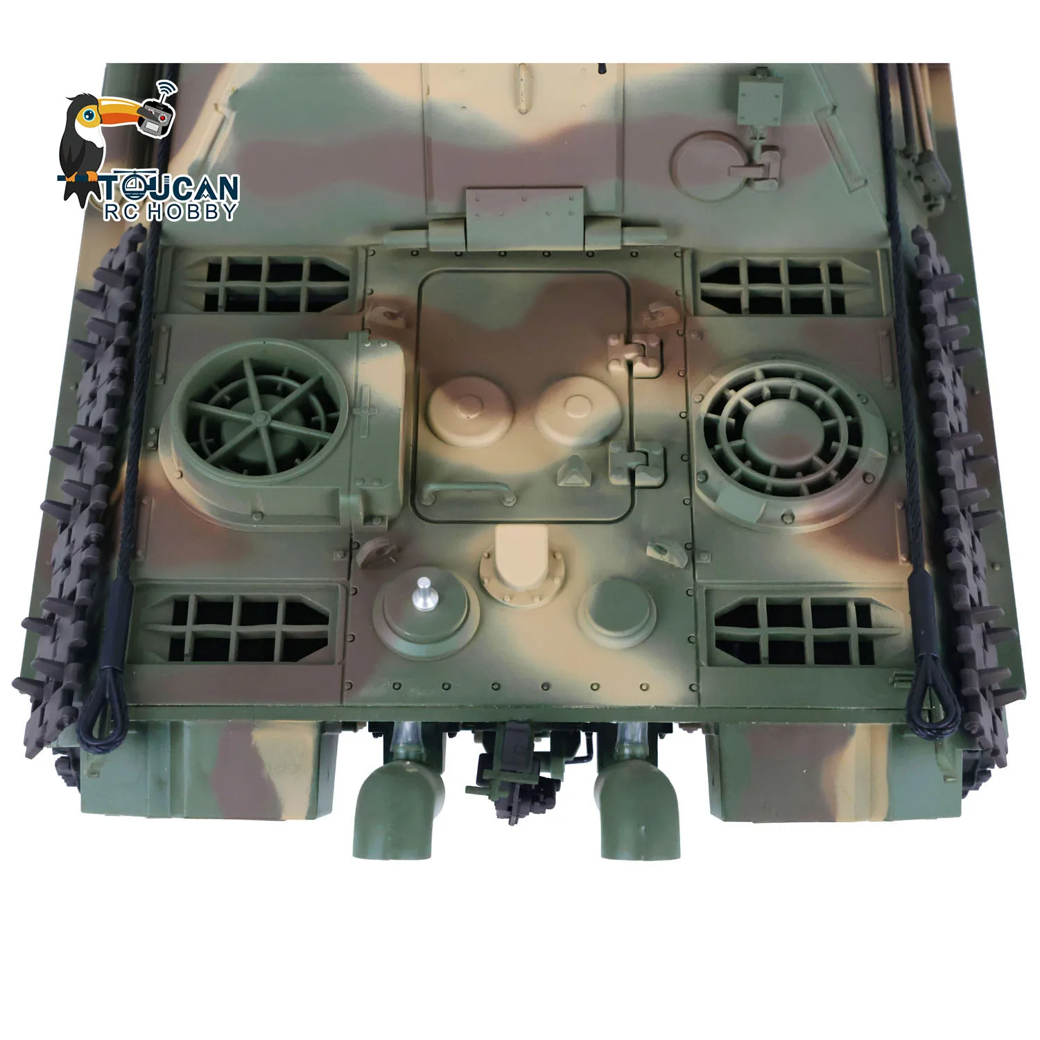 HENG LONG 1/16 7.0 맞춤형 Jadpanther RTR RC 탱크 3869 FPV 금속 트랙 휠 원격 제어 팬저 자동차 TH17442-SMT4