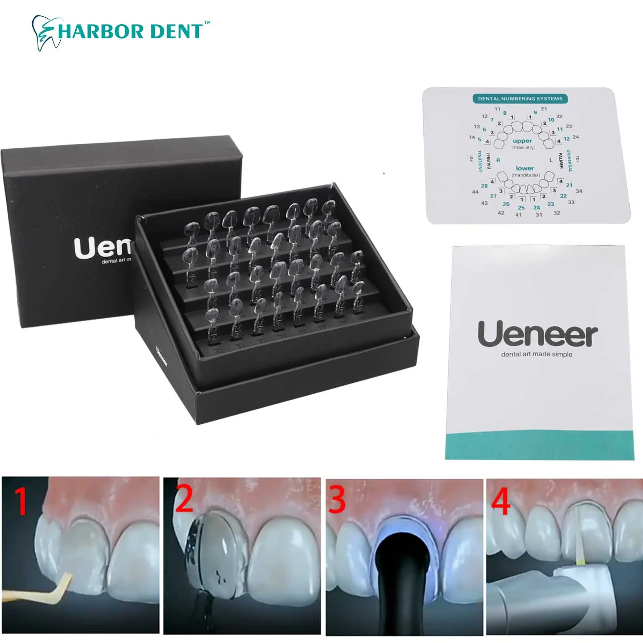Dental Veneer Mould Kit Composite Resin Mold Light Cure Autoclave