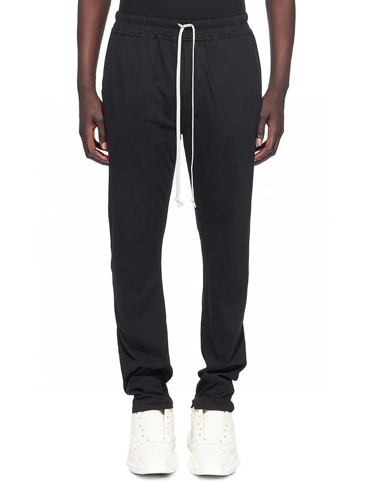 

Summer Dark Owens Sweatpants Fashion Design Solid Straight Men Pants High Quality Ro Casual Slacks For Men Trousers