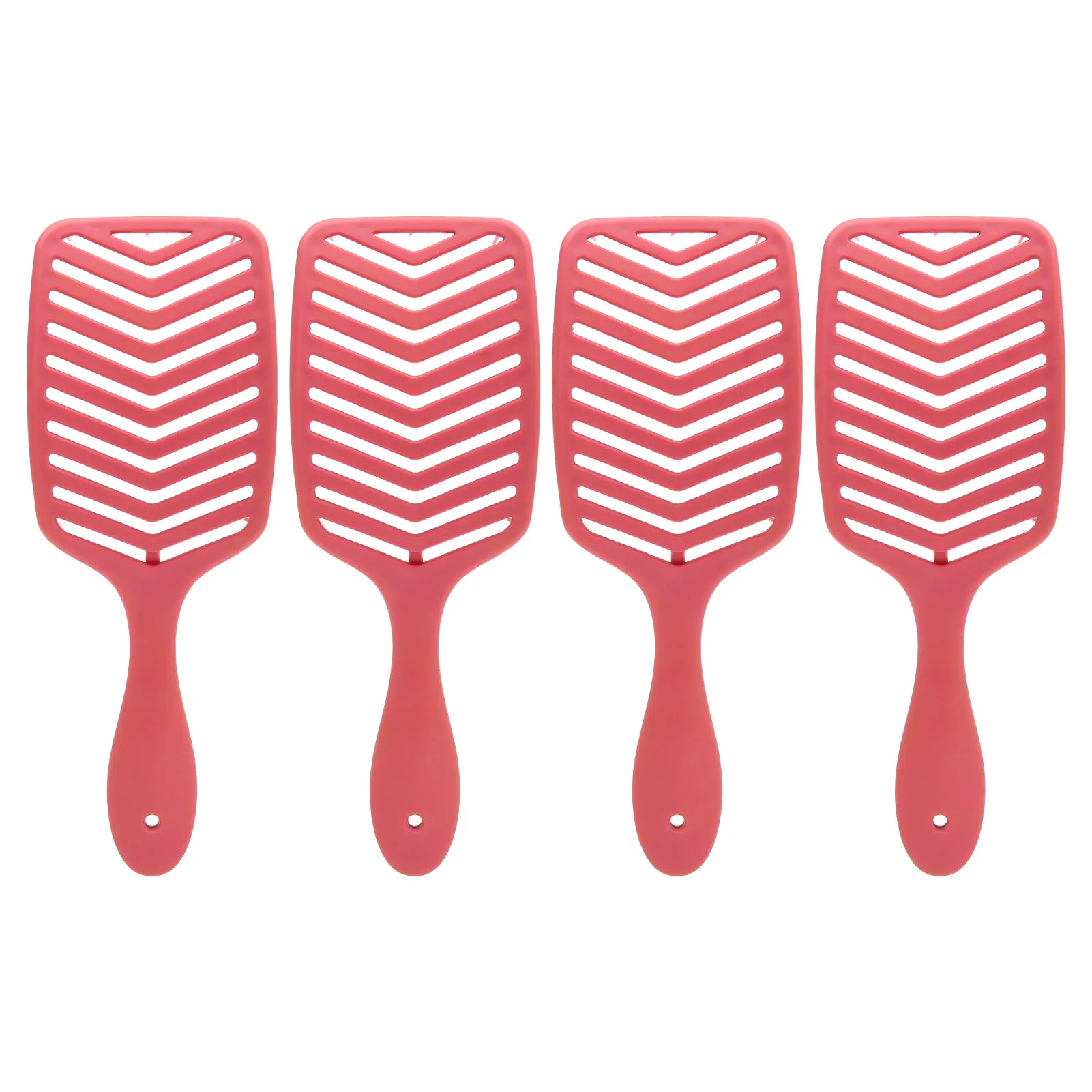 

Detangling Comb Durable Portable Hollow Hair Brush Vented Massage Head for Salon