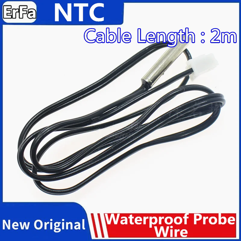 1 Pz 2M B3950 2K 5K 10K 15K 20K 50K 100K 1% Sonda Aria Condizionata Sonda Per Sensore Di Temperatura A Termistore Arduino W1209 Ntc
