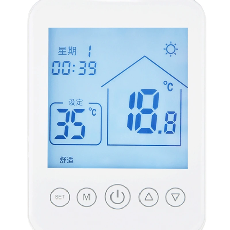 

wall hanging furnace LCD intelligent thermostat thermostat switch wifi remote control socket type desktop type