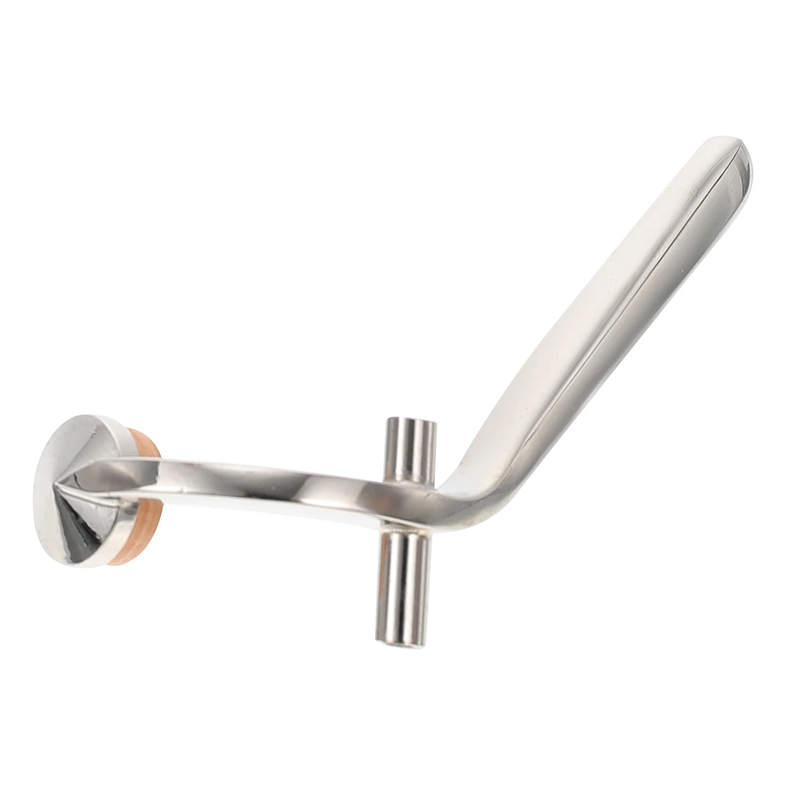 Trombone Water Key Drain Valve Watergate Cork Mat Nickel-plated Brass Professional Tool