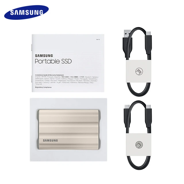 Samsung Portable SSD T7 Shield 1TB 2TB High Speed External Disk Hard Drive  Solid State Disk