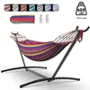 Gyroor Hammock with Adjustable Stand- Stylish Hammock Bed w/Storage Bag, 600lb Capacity 1