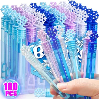 Plastic Bubble Wand Tubes – 10/100PCS Party Favors 1