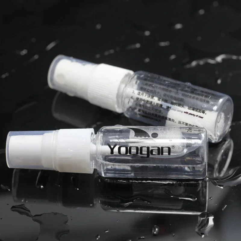 1/2Pcs Swimming Goggle Anti-Fog Spray Sprayer 20ml Solid Antifogging Liquid Mist Eliminator Glasses Diving Goggles Lens Cleaner 4