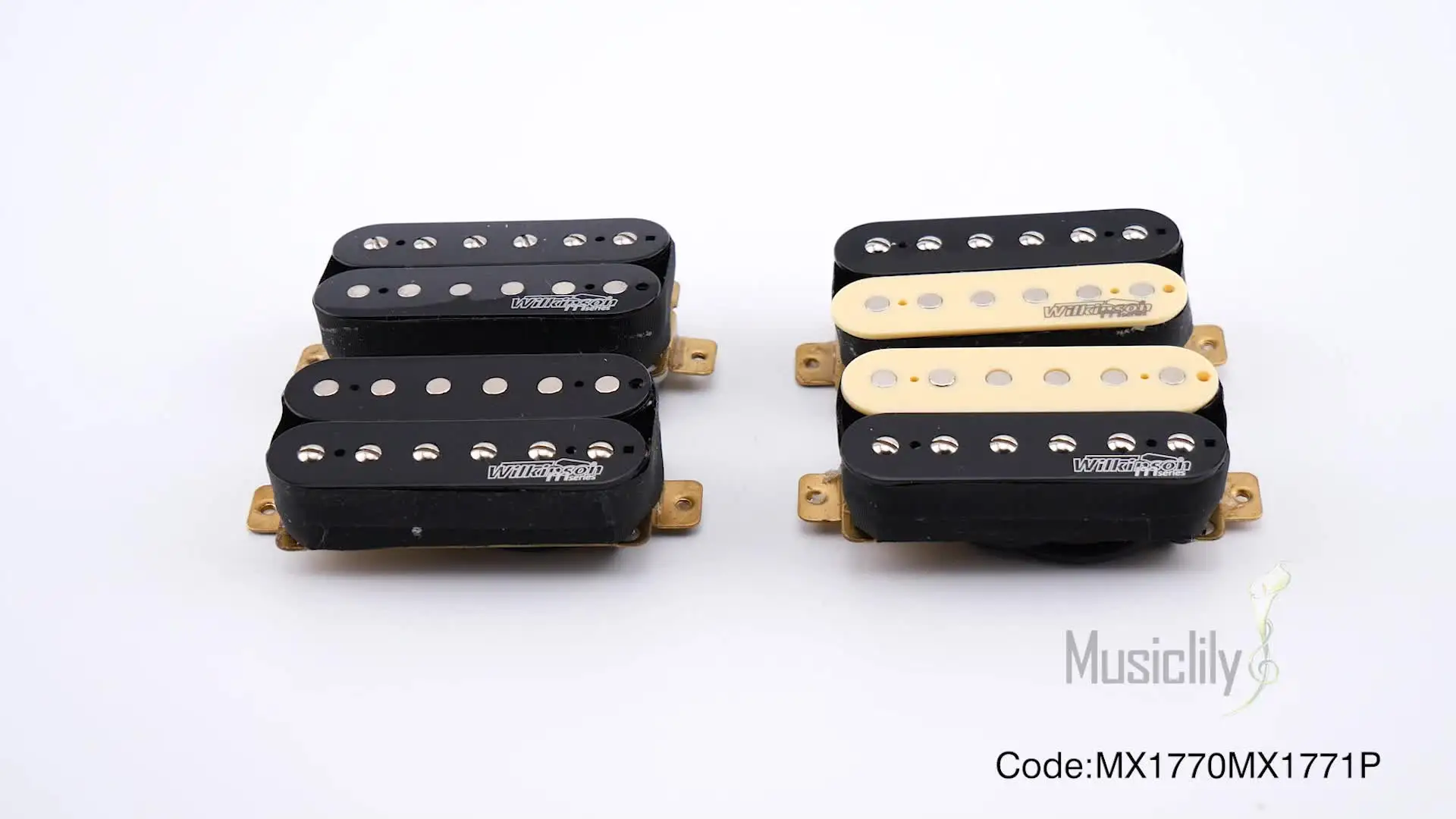 Wilkinson-mシリーズセラミックハムバッカーネックブリッジ