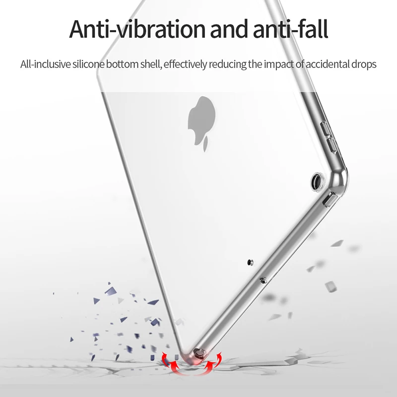 Shockproof Tablet Case For Apple iPad Pro 11 12.9 2022 ipad 10th Gen Air 5 4 10.9 Mini 6 5 ipad 10.2 7th 8th 9th Silicone Cover