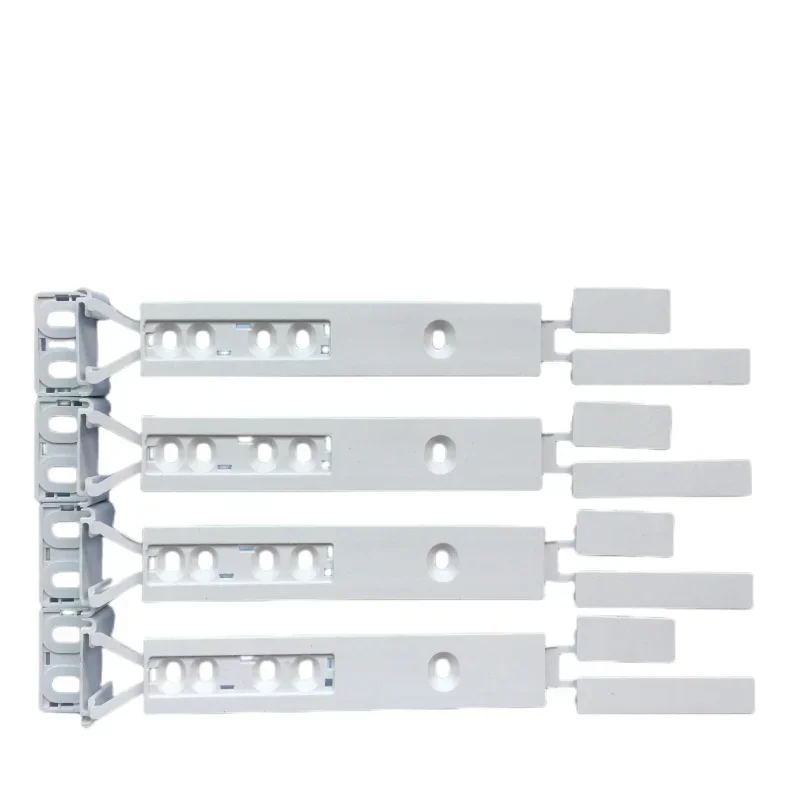 Rail Coulissant Pour Réfrigérateur Intégré - Kit Complet Avec Vis, Installation Facile, Blanc