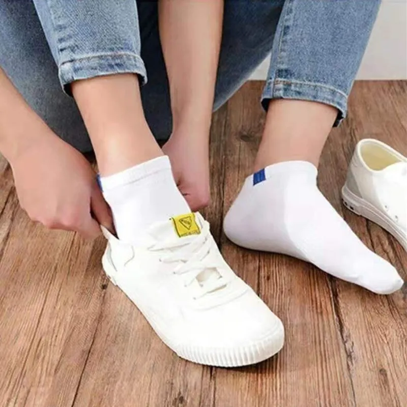 

10pieces=5pair/lot Summer Cotton Man Short Socks Fashion Breathable Boat Socks Comfortable Casual Socks Male White Hot