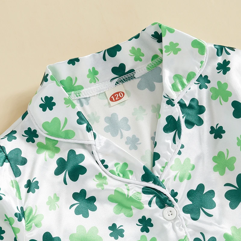 Toddler Boys St. Patrick’s Pajama Set 4