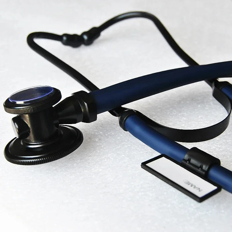 Multi functional dual head stethoscope, cardiology medical stethoscope, medical professional equipment