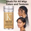 Hair Wax Stick For Black Women Wig With Slick Back Brushes Comb Sleek Stick Gel Pomade for Flyaway Hair Wig Styling Accessories 2