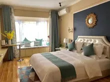  Round Vintage Decorative Mirror Nordic Vanity Aesthetic Decorative Mirror Glass Bedroom Luxury Sun Lusterko Decoration Bedroom 