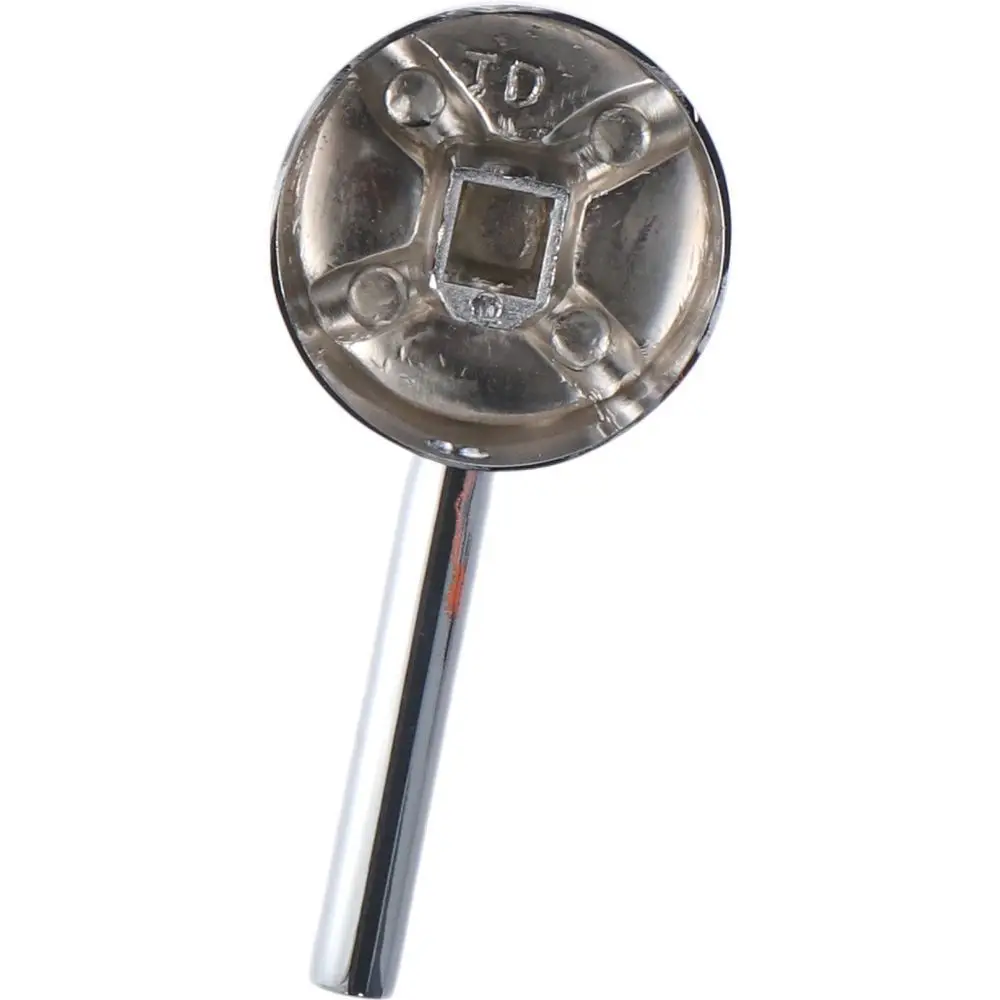 Zinc Alloy Single Lever Faucet Handle Durable Chrome 110mm Water Heater Lever Silver Shower Head Switch Handle Worker