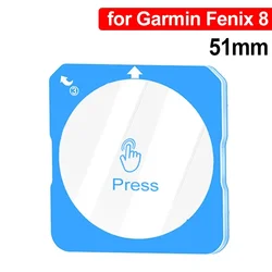 Premium Easy Install Tempered Glass Screen Protector - 9H Anti - scratch Protective Film (1 - 4 Pack) - 3Pack (Fenix 8 51mm)