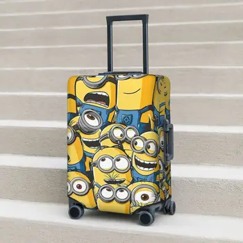 Copertura per valigia Cartoon M-Minions, utile protezione per valigie da viaggio, per le vacanze