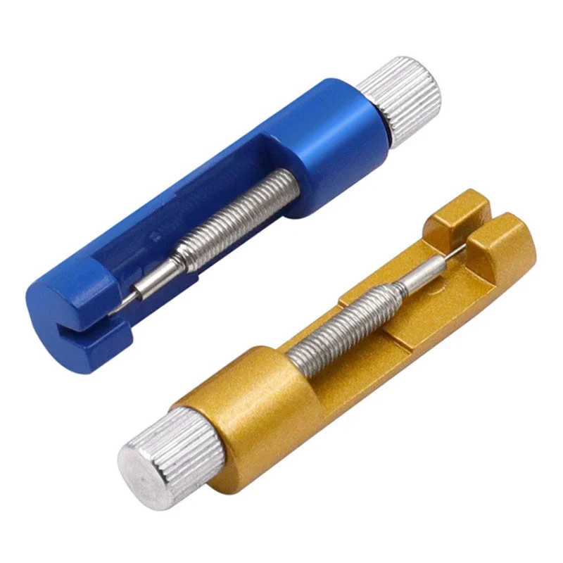 Watch repair tool metal watch band strap link pin remover kit for watchmakers with 3 extra pins mini