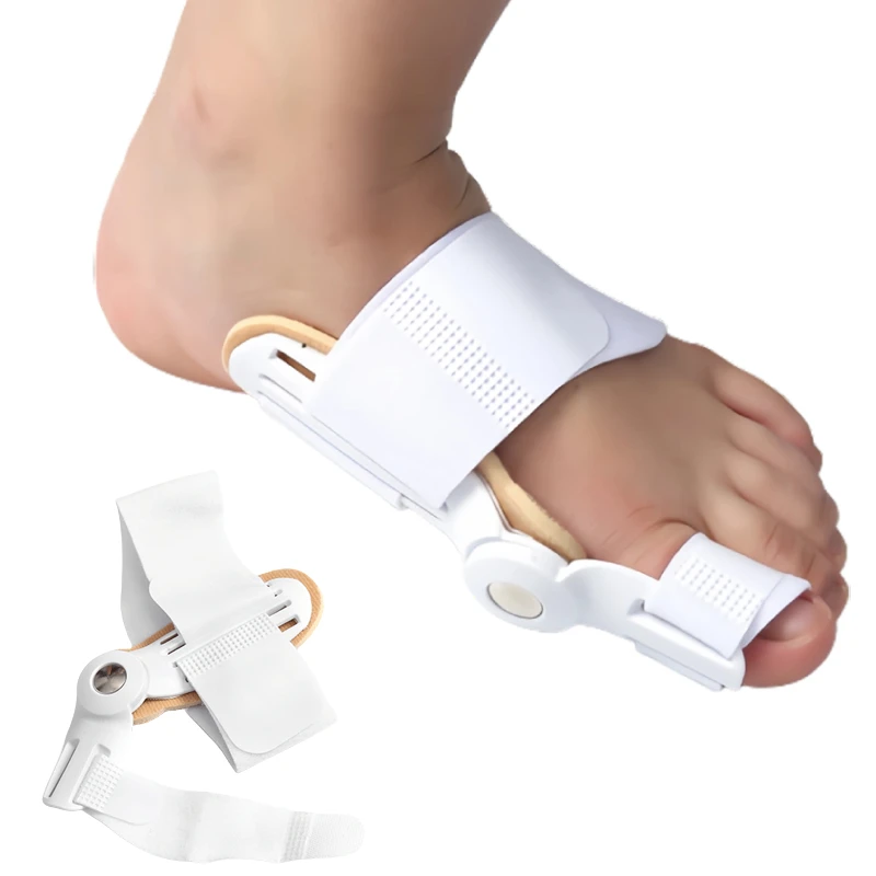 

1Piece Foot Care Tools Big Toe Separators Straightener Hallux Valgus Orthosis Overlapping Corrector Bunion Adjuster Splint