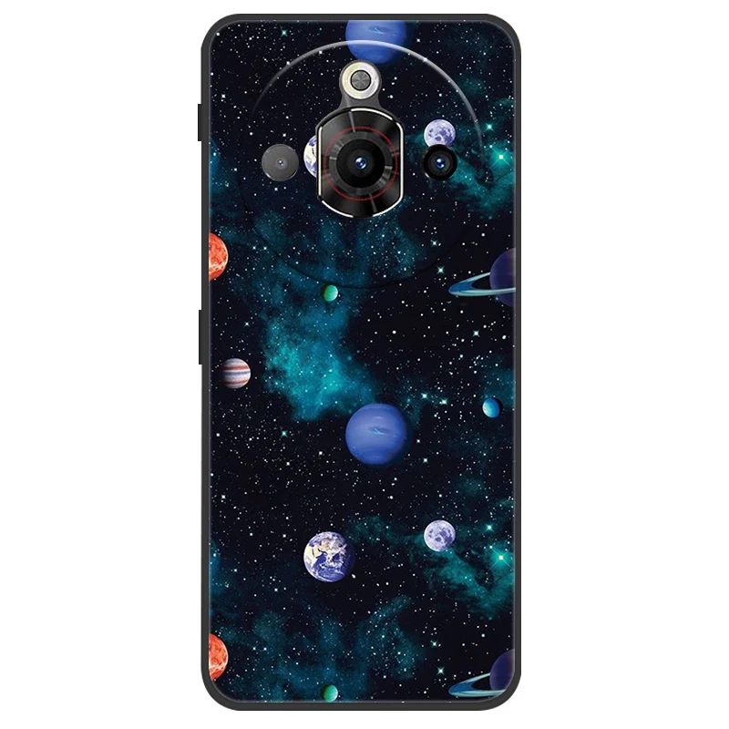 ZTE Nubia Focus Pro Black Silicone TPU Soft Phone Cover - Protective Back Shells