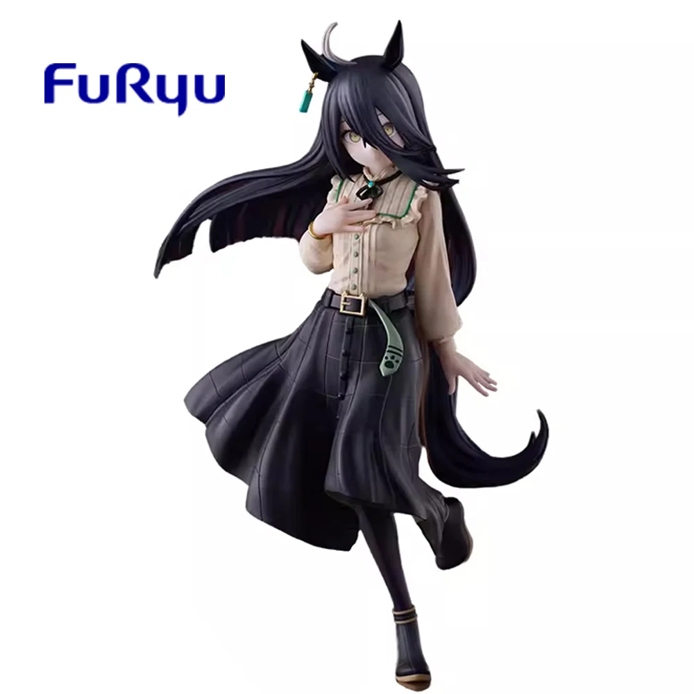 

Фигурка аниме Furyu Trio-Try-iT Umamusume: Pretty Derby, Манхэттен, кафе, коллекционные игрушки из ПВХ, 22 см