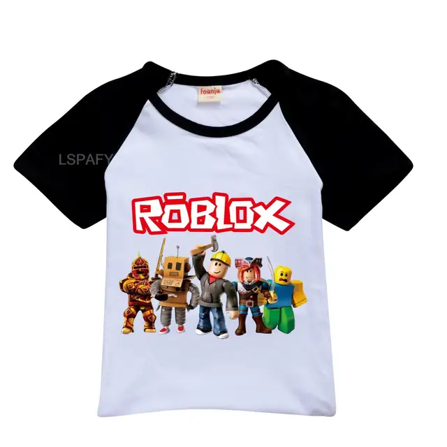 New Kids Roblox Clothes Sets Boys Girls Summer Clothing Short Sleeve Print  Sport Suits Children T-shirt + Pants Outfits - Animation  Derivatives/peripheral Products - AliExpress