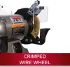 JET 8-Inch Bench Grinder with Wire Wheel, 3450 RPM, 1 HP, 115V 1Ph (Model JBG-8W) 2