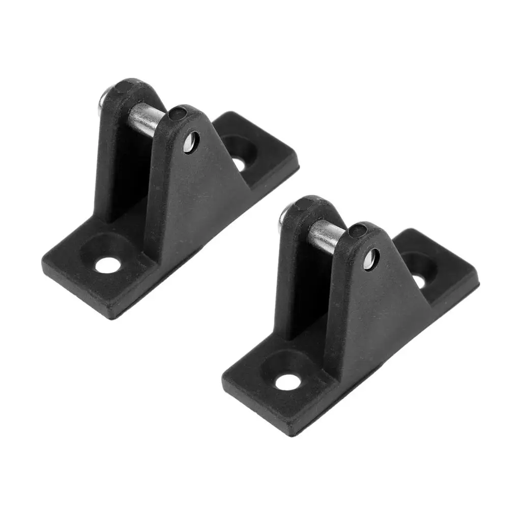 

Bimini Boat Kayak Angled Deck Hinge Mount Nylon Fitting Hardware with Bolt for Marine Rowing Boats Fishing Kayak Canoe Boat