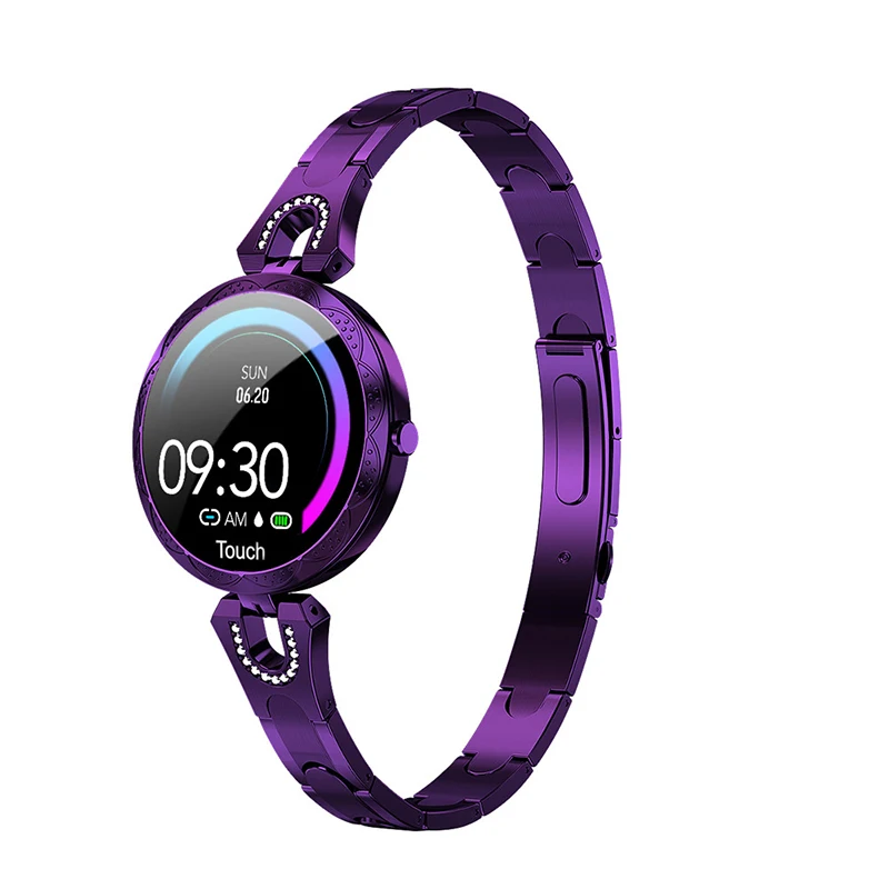 AK15 Ladies Smartwatch Blood Pressure Heart Rate Fitness Tracker