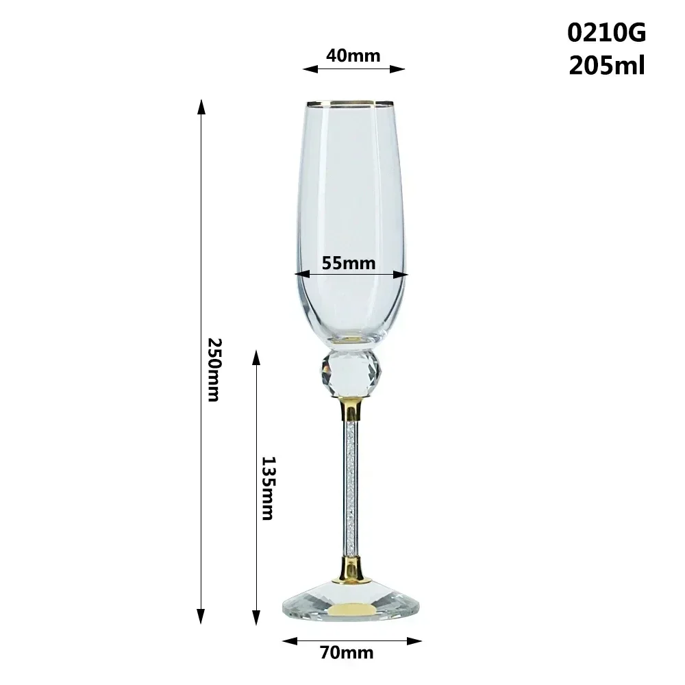 Copas Cristal Alexa - Copas de Champagne y Vino Gavia