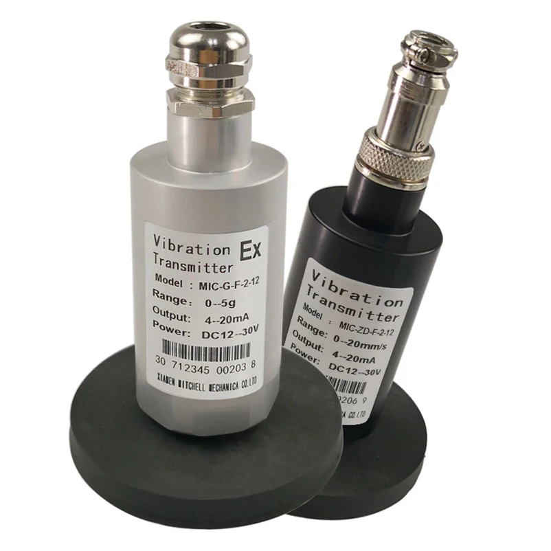

Mini 0-100/0-200/0-500um Integrated 4-20mA Industrial Analog Accelerometer Ultrasonic Wireless Vibration Sensor Transmitter