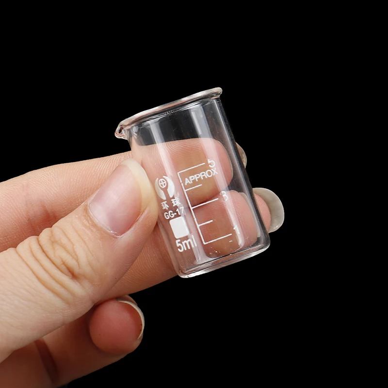 로우 폼 비커, 화학 실험실 투명 비커, 5ml 용량