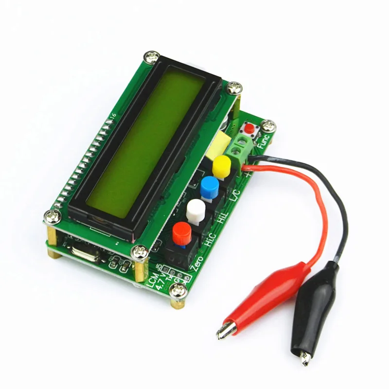 

LC100-A Digital LCD High Precision Inductance Capacitance L/C Meter Capacitor Test Mini USB Interface LC100A Full functionality