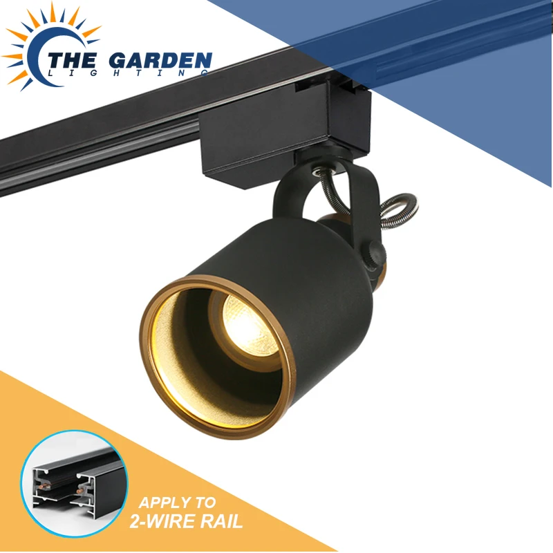 

GU10 Bulb 7W LED Track Light Aluminum Ceiling Track Lighting Spot Rail Spotlights Painting Display AC90-260V Modern Lighting