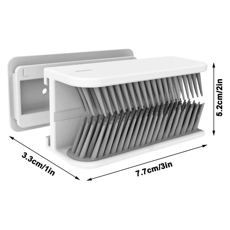 Hair Catcher Hair Grabber Grabs/Traps Shed Shower Wall-Mounted Protects Shower Drain No Slimy Drain