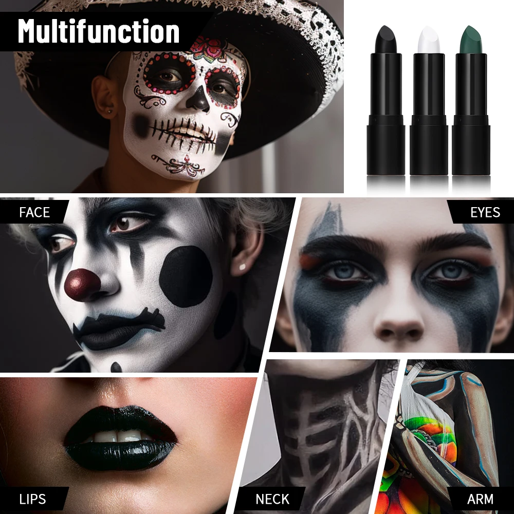 Sports Special Eye Black Stick Lip Face Paint Camouflage Eye Black Stick Face Makeup Eye Black For Football/Baseball/Softball 5